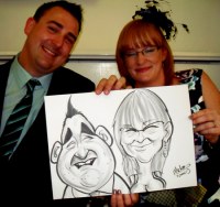 A Crewe Caricatur Hire Chester